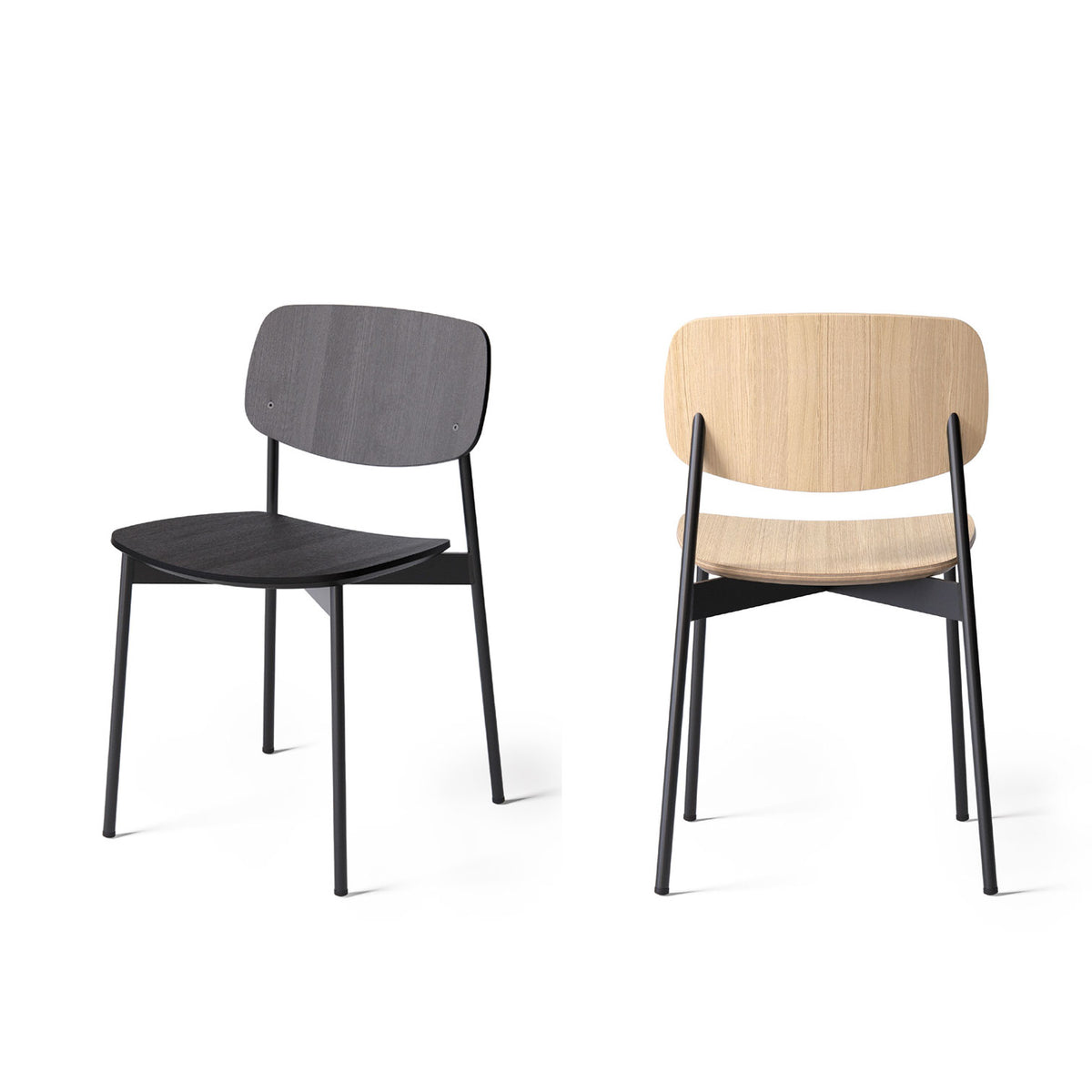 Chaise en chêne Konka